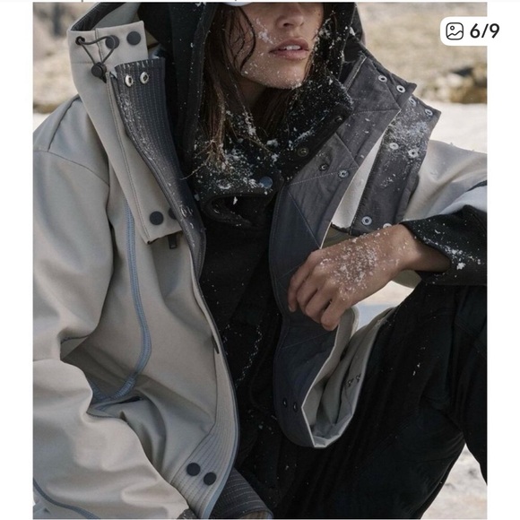 FP Movement by FREE PEOPLE:Moon Magic Fleece Lined Rain Coat ☔️ NWT - Picture 6 of 16